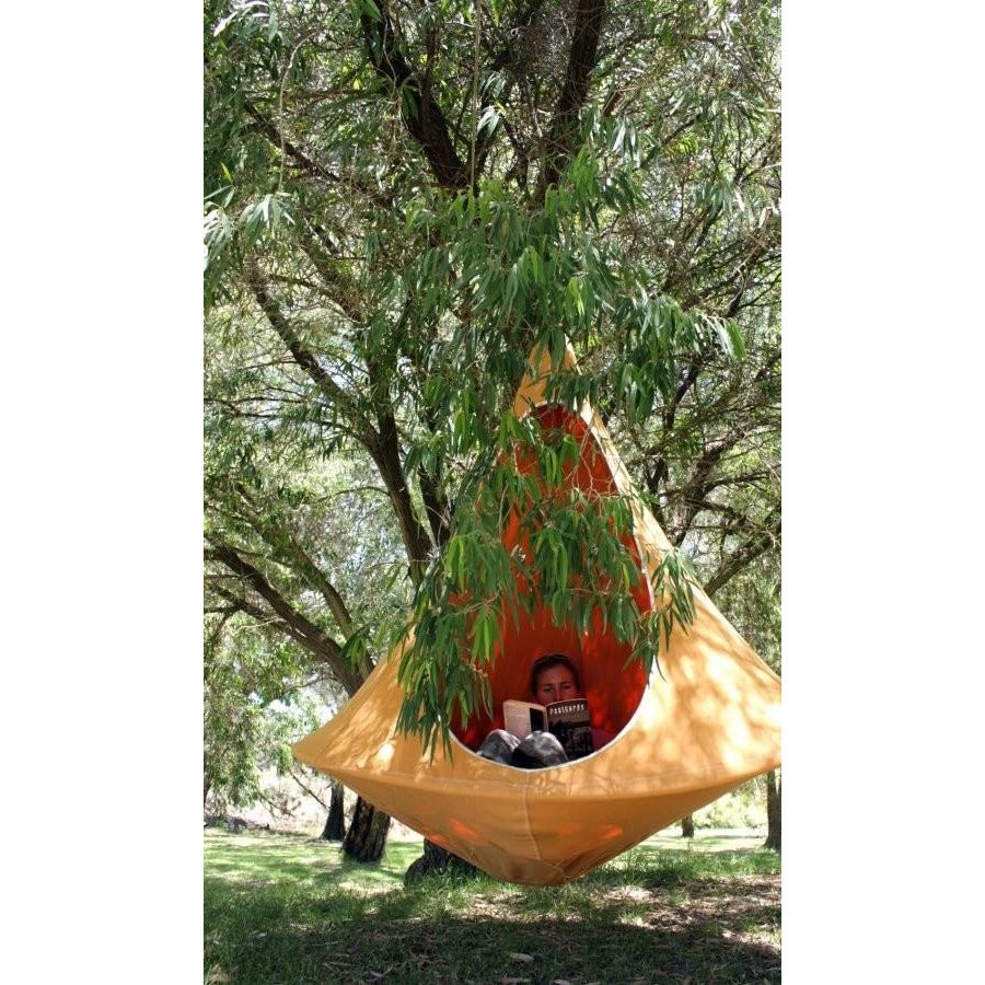 Cacoon Cacoon Single Hanging Nest Chair - Orange Mango - Simply Hammocks -  - 2