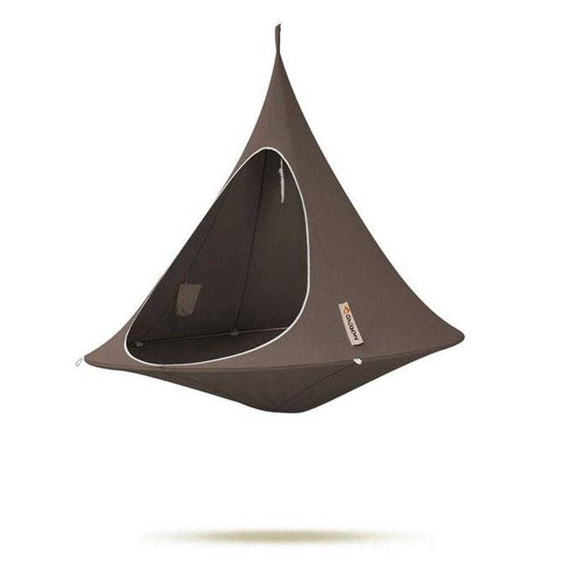 Cacoon Single Hanging Nest Chair - Taupe