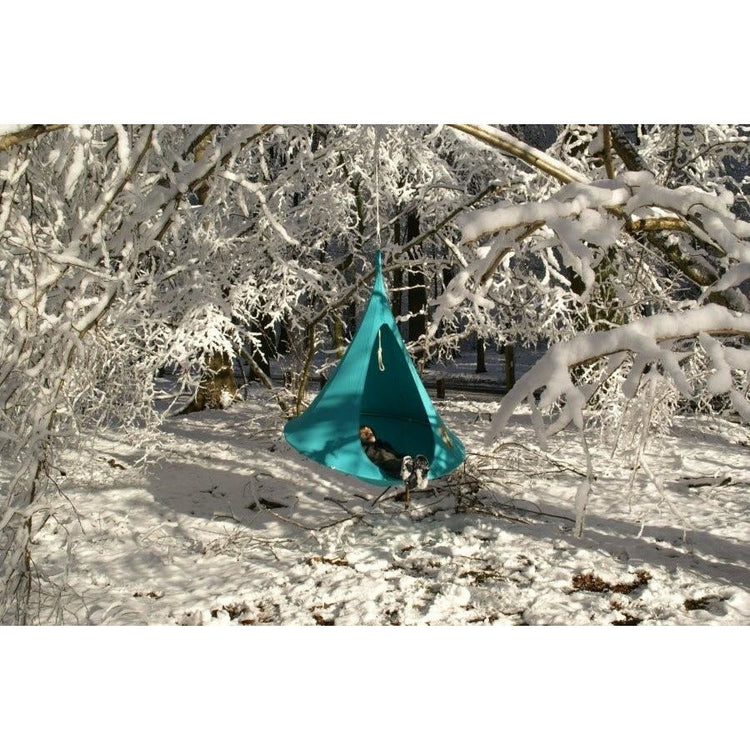 Cacoon Cacoon Single Hanging Nest Chair - Turquoise - Simply Hammocks -  - 3