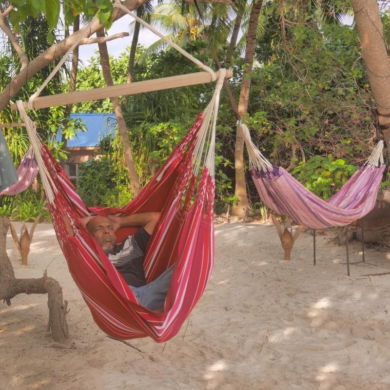 Hamaca Cayo Hanging Chair - Bordeaux - Simply Hammocks -  - 4