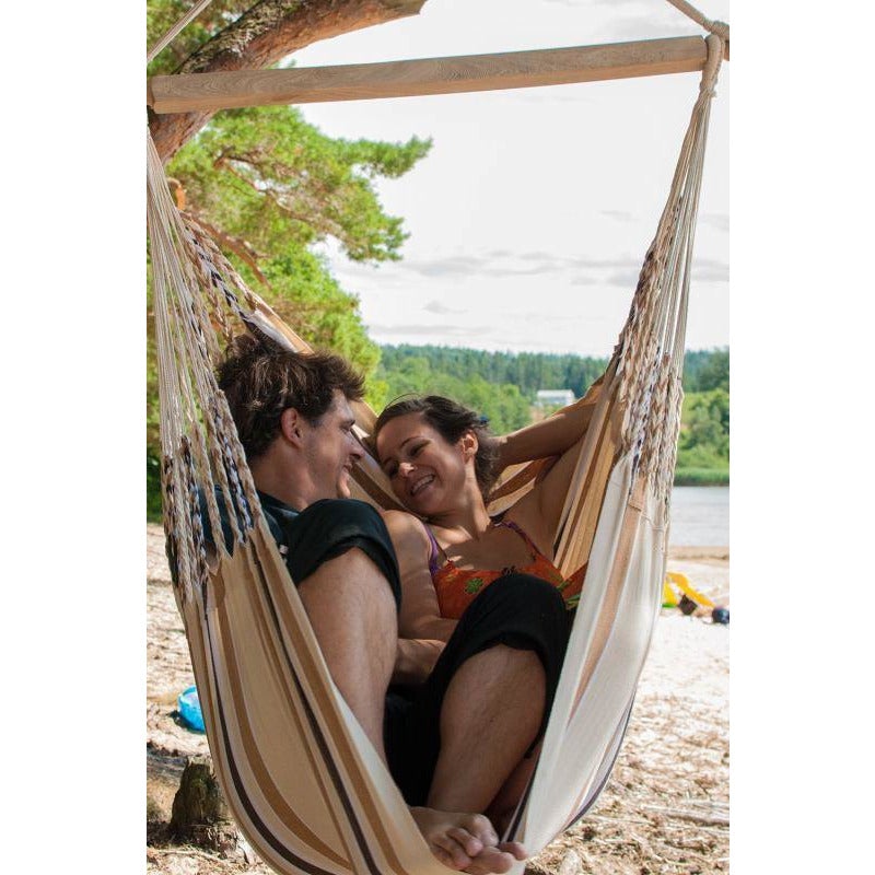 Hamaca Cayo Hanging Chair - Latte - Simply Hammocks -  - 4