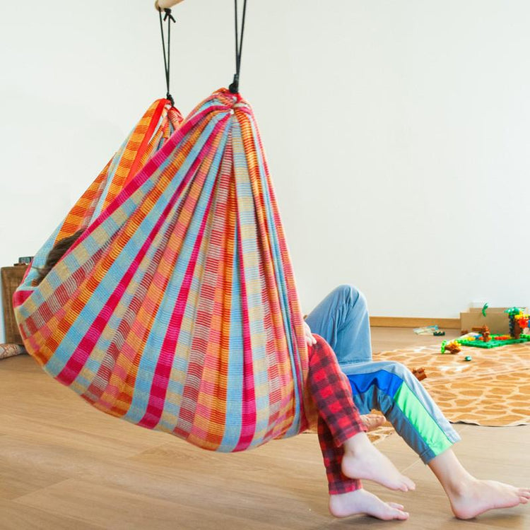 Hamaca Hammock Cuadro Kids Hanging Chair - Rainbow