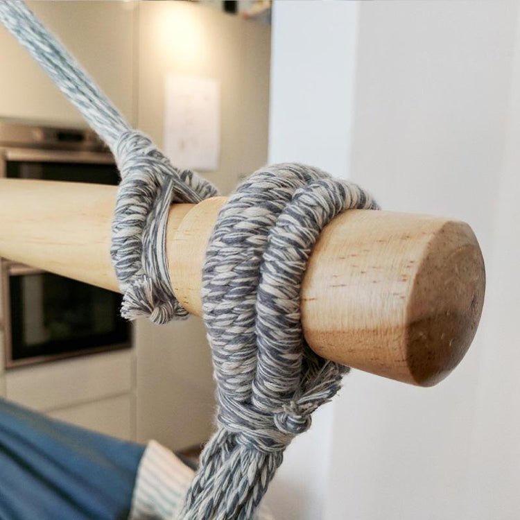 Hamaca Hammock Chair Denim Hanging Chair – Large