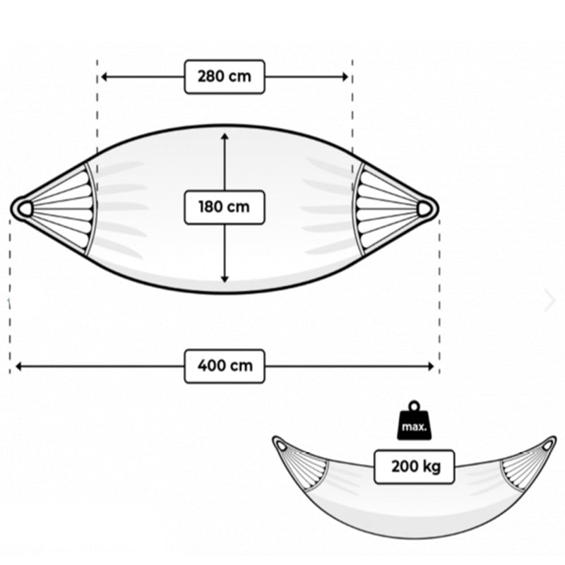 Tropilex Hammock Fringes Tropiese Hammock