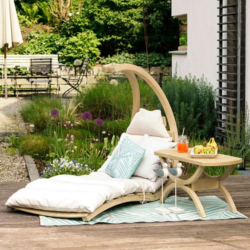 Hammock Chair - Swing Lounger - Creme