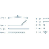 Amazonas Hammock Parts & Accessories SUMO ROCKSTONE REPLACEMENT PARTS