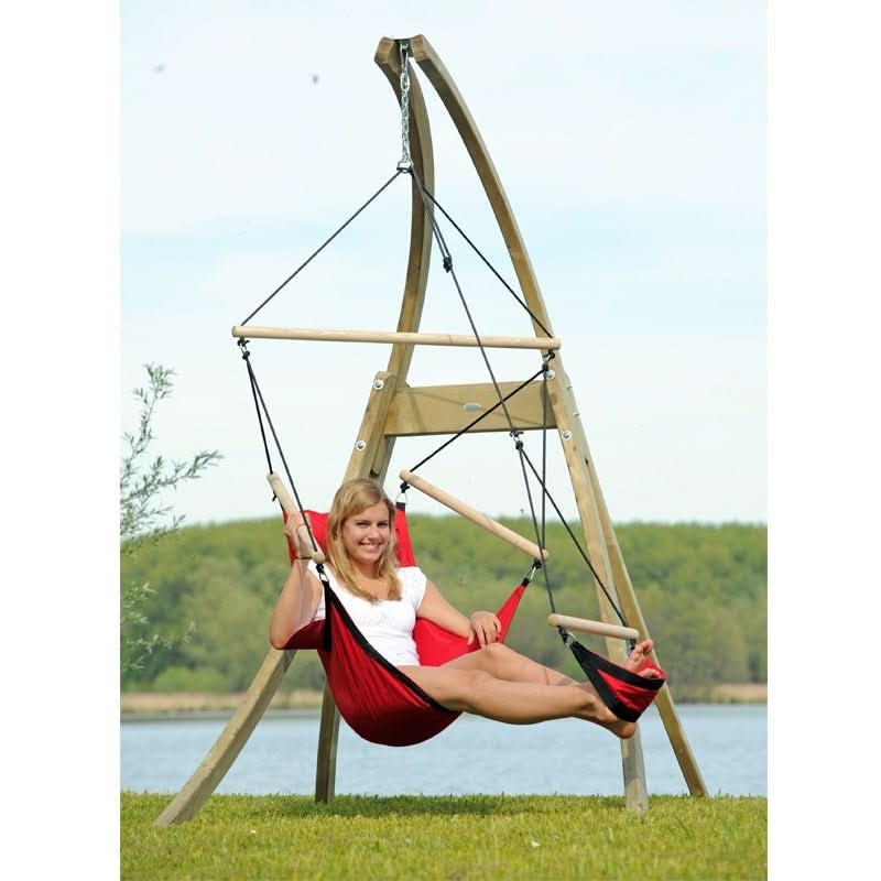 Amazonas Hanging Chair Stand Atlas Wooden Hanging Chair Stand