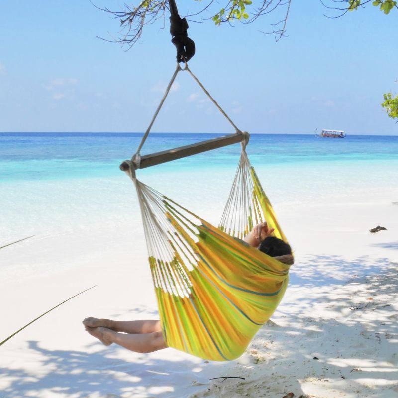 Hamaca Hammock Chair Iguana Hanging Chair - Lemon