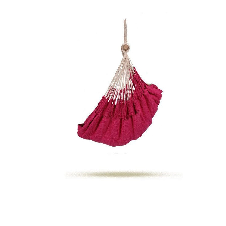 Hamaca Hammock Chair Knit Hanging Chair - Fuschia