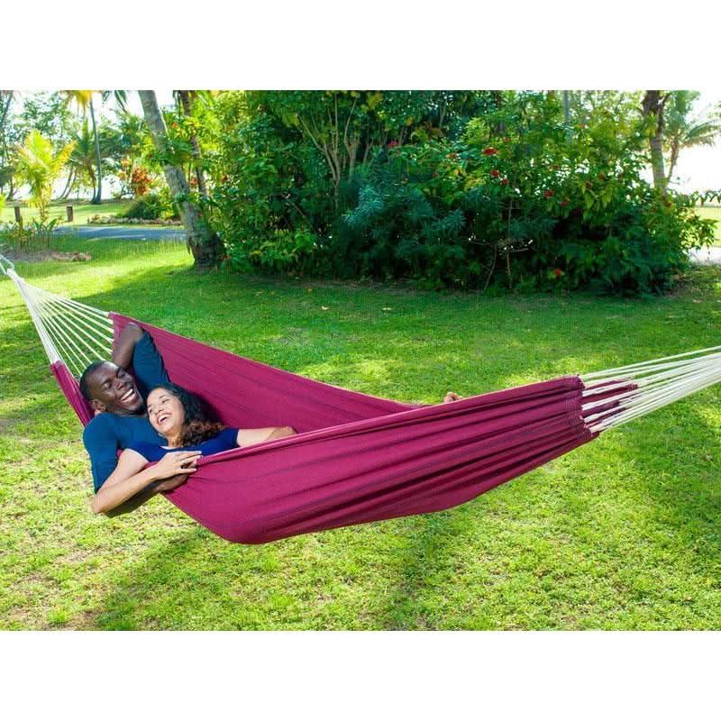 Amazonas None Spreader Bar Hammock Arte Vino Hammock - Double Brazilian Cotton