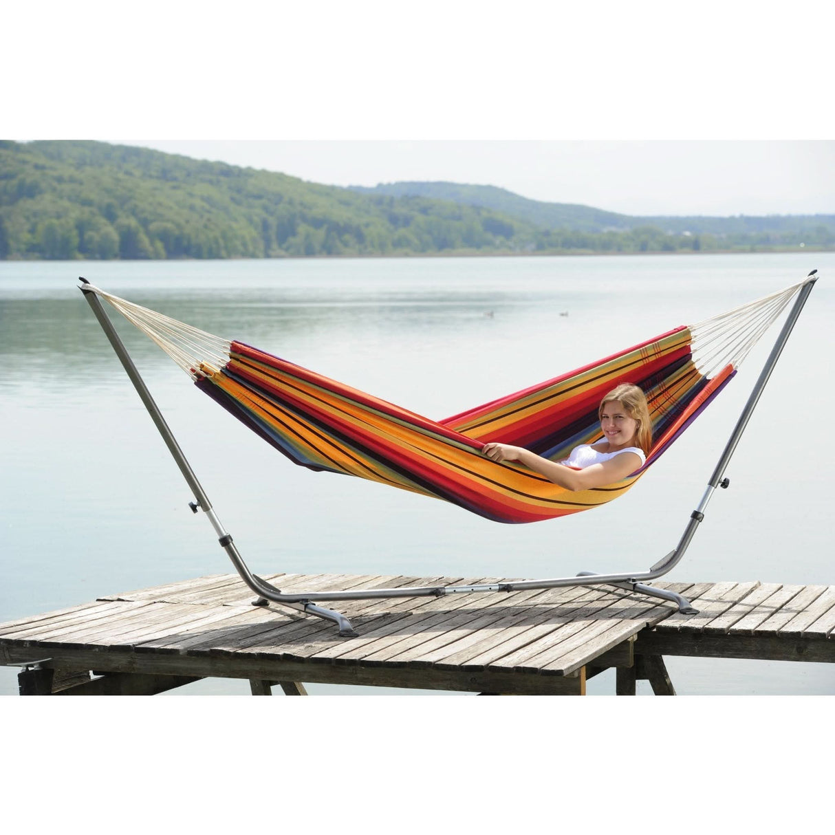 Amazonas None Spreader Bar Hammock Barbados Rainbow Hammock