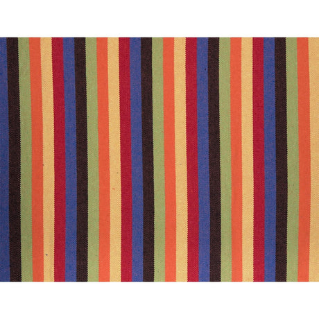 Striped fabric pattern with multicolour vertical stripes on a white background
