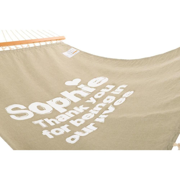 Hamok Hammock Personalised Spreader Hammock - Family