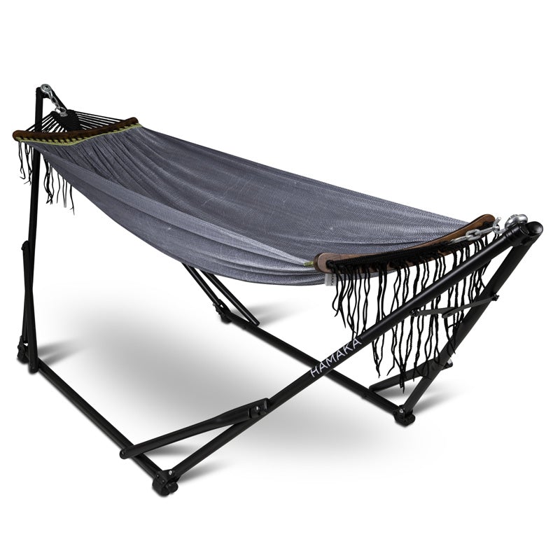 HAMAKA Set Portable Hammock Set - Grey