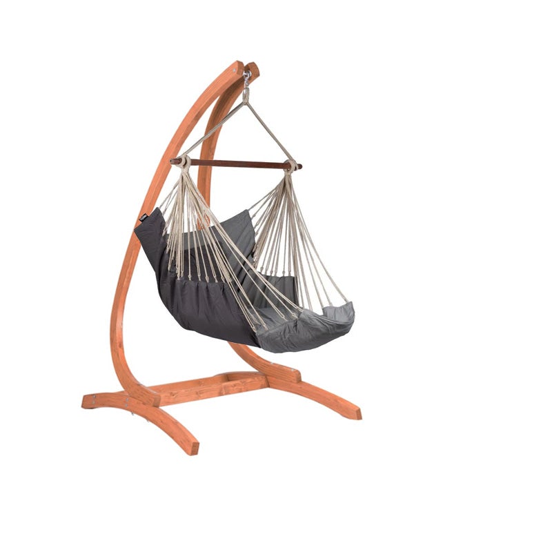Tropilex Hammock Chair Sereno Grey Hanging Chair Set