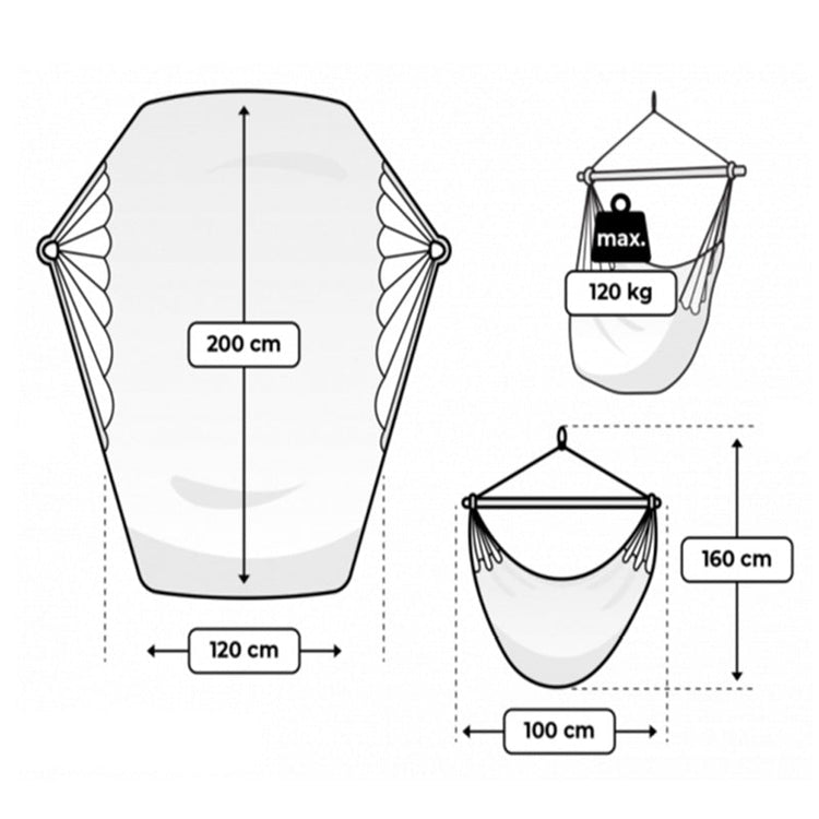 Tropilex Hammock Chair Sereno Natura Hanging chair