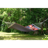 Amazonas Spreader Bar Hammock American Dream Grey Hammock - Double Padded with Pillow