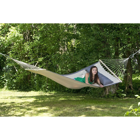 Amazonas Spreader Bar Hammock American Dream Sand Hammock - Double Padded with Pillow