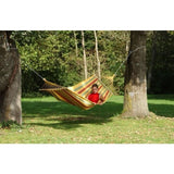 Amazonas Spreader Bar Hammock Aruba Vanilla Hammock - Weatherproof Single