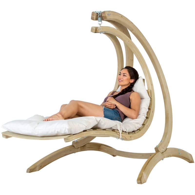 Amazonas Hammock Chair Swing Lounger - Creme