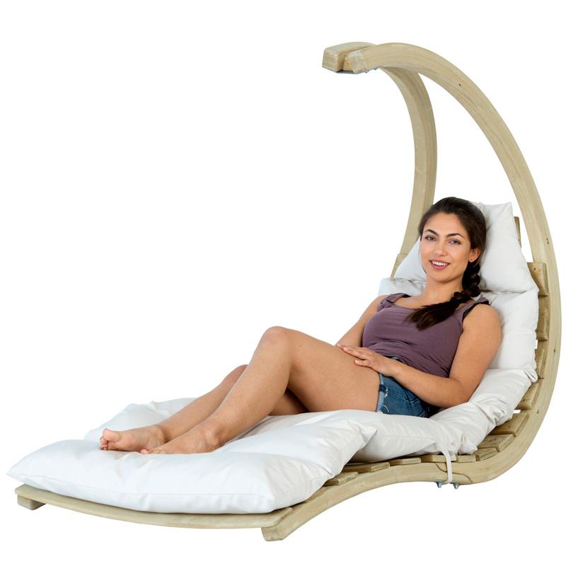 Amazonas Hammock Chair Swing Lounger - Creme